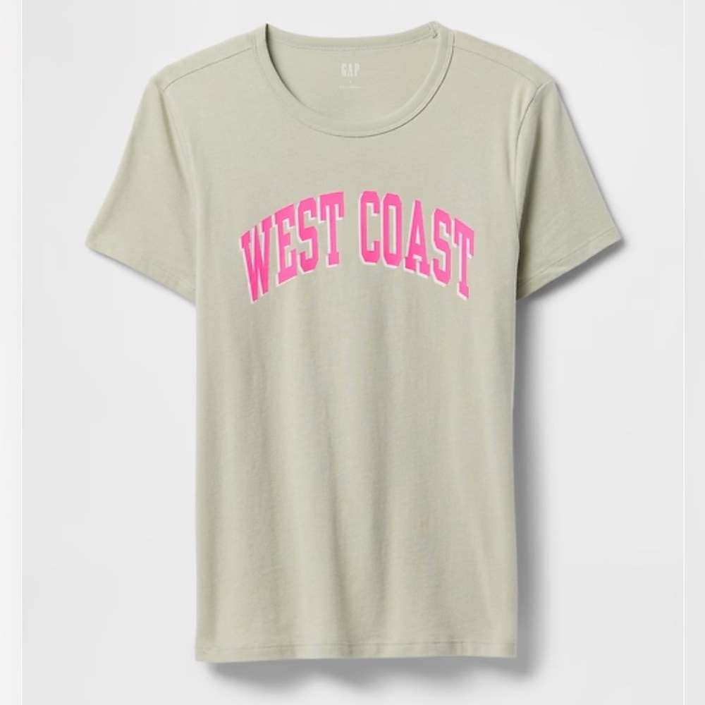 GAP Women's West Coast Short Sleeve t-shirt - Picture 1 of 6
